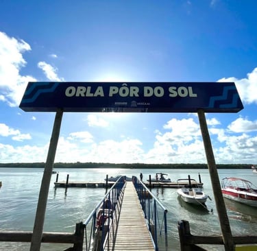 Orla Pôr do Sol