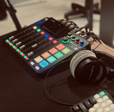 mesa de som rodecaster pro 2