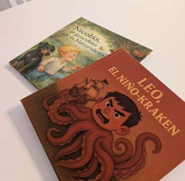portadas de cuentos personalizados con valores