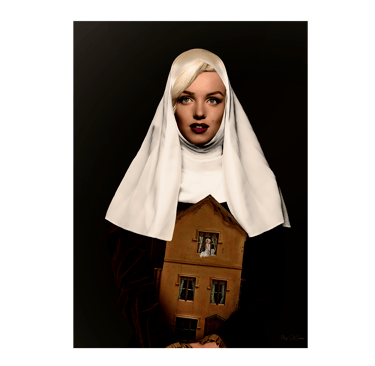 Marilyn Monroe à la fenêtre