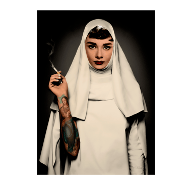 Audrey Hepburn en religieuse