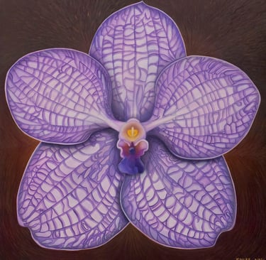 Purple Vanda