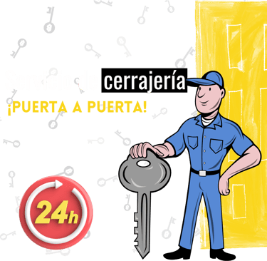 a man in a blue uniform holding a keychaik