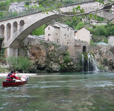gorges tarn canoë kayak aventure sauvage rivière séjour