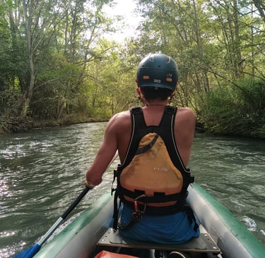 moniteur canoë kayak rivière allier