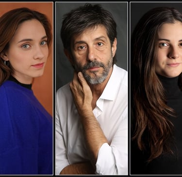 De izquierda a derecha: JuanPe Morez, Sandra Roma, Jon Bermúdez, Ana Veganzones y Salvador Serrano.