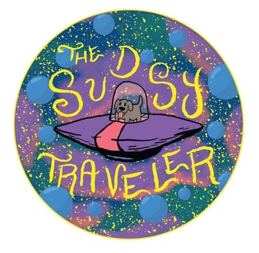 The Sudsy Traveler Logo