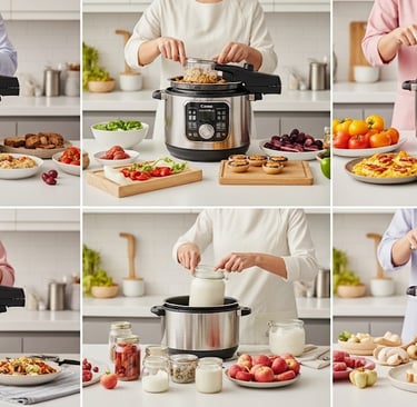 types of pressure cooker