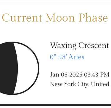Current Moon phase