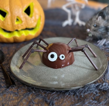 Araignée en chocolat