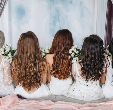 different type of hair