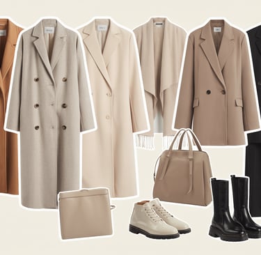 a variety of coats and jackets with a variety of coats