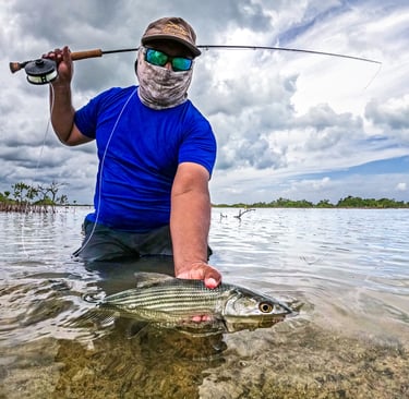 Bonefish fishing Cozumel