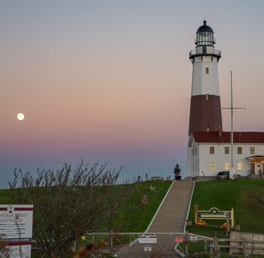 Full moon in Montauk