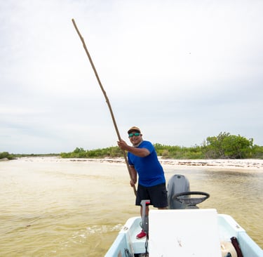Fishing guide Albert Euan