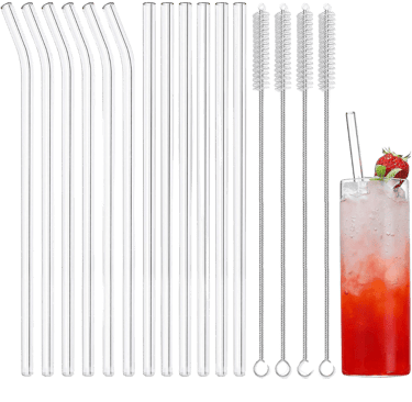 Glass straws