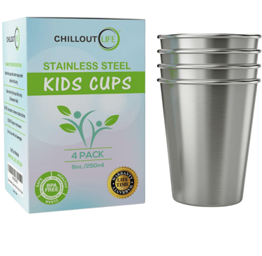 Stainless steel cups for kids