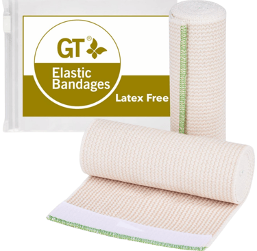 Ace wrap for castor oil packs