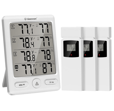 hygrometer for multiple rooms to test humidity