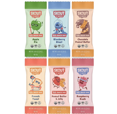organic skout bars for snacks