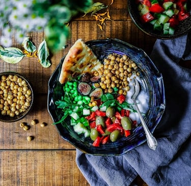 salade de pois chiches