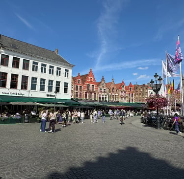 Casas gremiales de Brujas en Bélgica