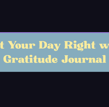 Gratitude Journal