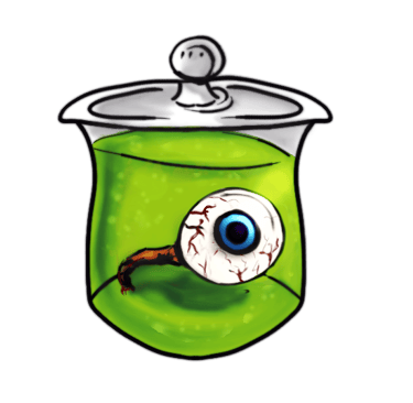 eyeball in a jar
