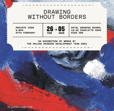 ODDY24 Drawing without borders poster