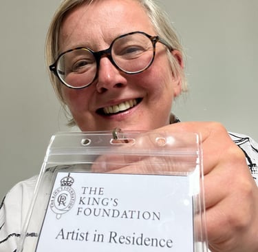 Karen Edwards Artist in Residence at Dumfries House