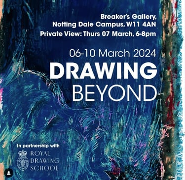Drawing Beyond exhibition poster