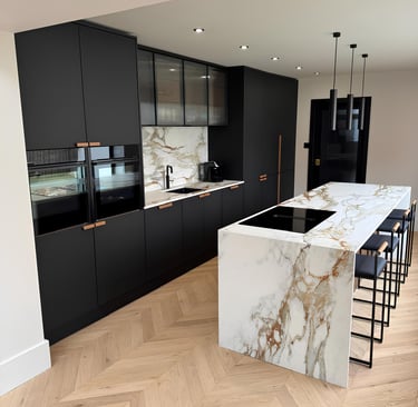 Quartz worktops Gosforth - RH Stone Surfaces 01914545600 - Quartz kitchen worktops Gosforth