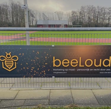 reclamebord beeLoud