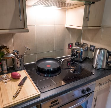 Cooking induction hob grassholm