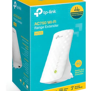 Extensor De Señal Wifi Repetidor Tp-link Ac750 Dual Band