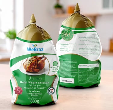 Halal Whole Chicken Griller from Brazil