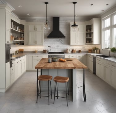 A vibrant kitchenware display featuring colorful utensils and gadgets.