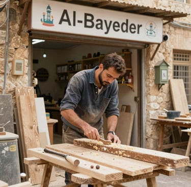 photo of white staircase