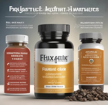 a variety of health and beauty products including a bottle of liquid