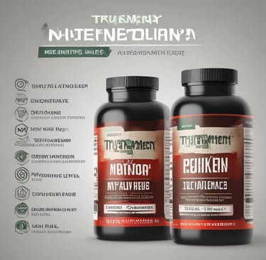 two bottles of vitamin supplements for a healthy diet