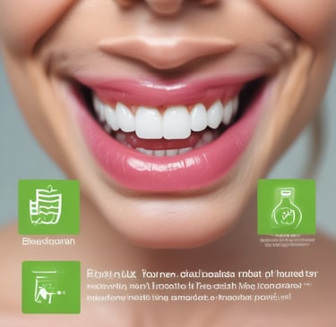 a woman with a smile on her face and a smile on her face