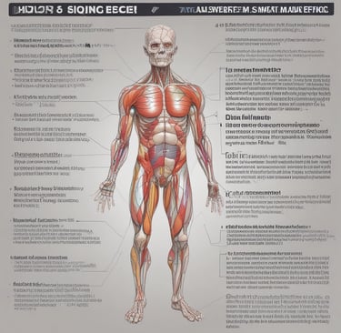 a diagram of the muscles of the human body