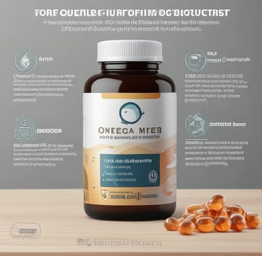 a bottle of omegaine with omegaine and omegaine