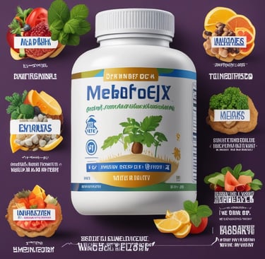 a bottle of melon and a variety of fruits and vegetables