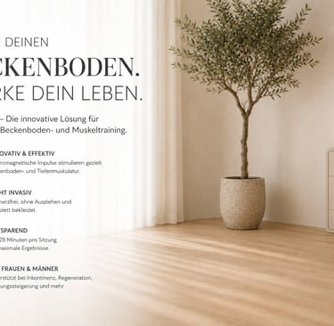 Beckenboden Stuhl Beckenboden Training EMP Chair Pro 