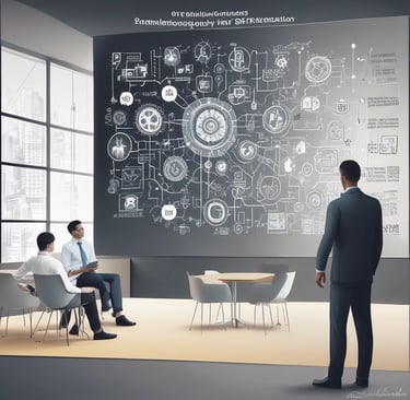 scrabble tiles spelling the word innovation on a wooden surface