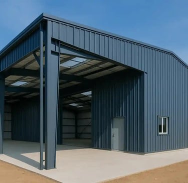 Solutions de construction métallique clé en main pour entreprises au Maroc