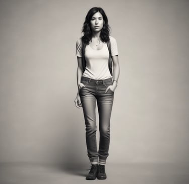 A collection of sleek, modern electronic devices including a laptop, smartphone, tablet, smartwatch, and wireless mouse, all featuring a consistent design theme with a focus on minimalism and elegance.