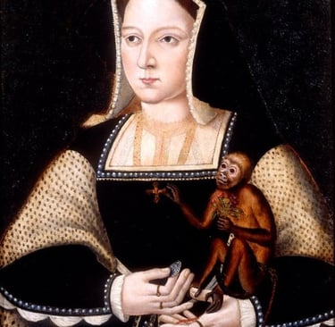 Portrait of Catherine of Aragon by Lucas Horenbout