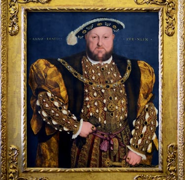 Portrait of Henry VIII by Hans Holbein
